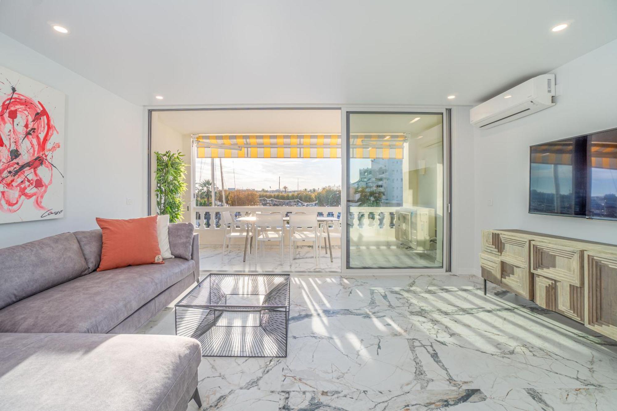 Апартаменты Moderno Apartamento Frente Al Canal Con Terrazas Эмпуриабрава Экстерьер фото